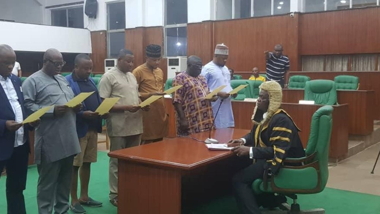 Inauguration Of Edo State House Of Assembly