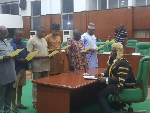 Inauguration Of Edo State House Of Assembly