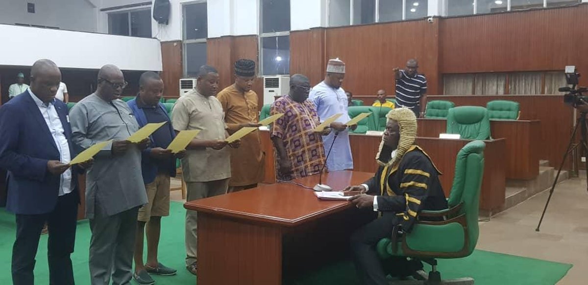 Inauguration Of Edo State House Of Assembly